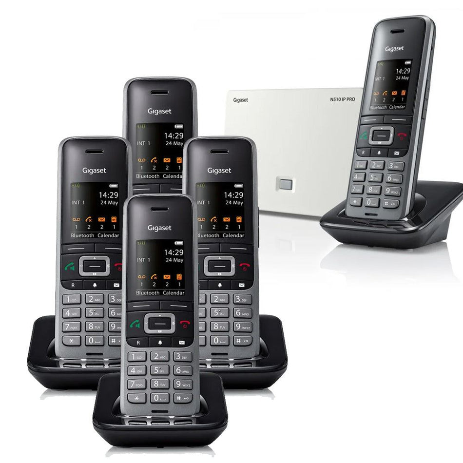 Gigaset S650 VoIP Phone, Five Handsets