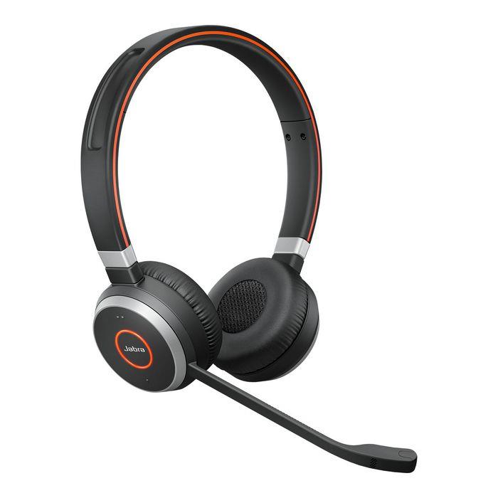 Jabra EVOLVE 65 MS Stereo Wireless Bluetooth Headset Home Office (Refurbished)