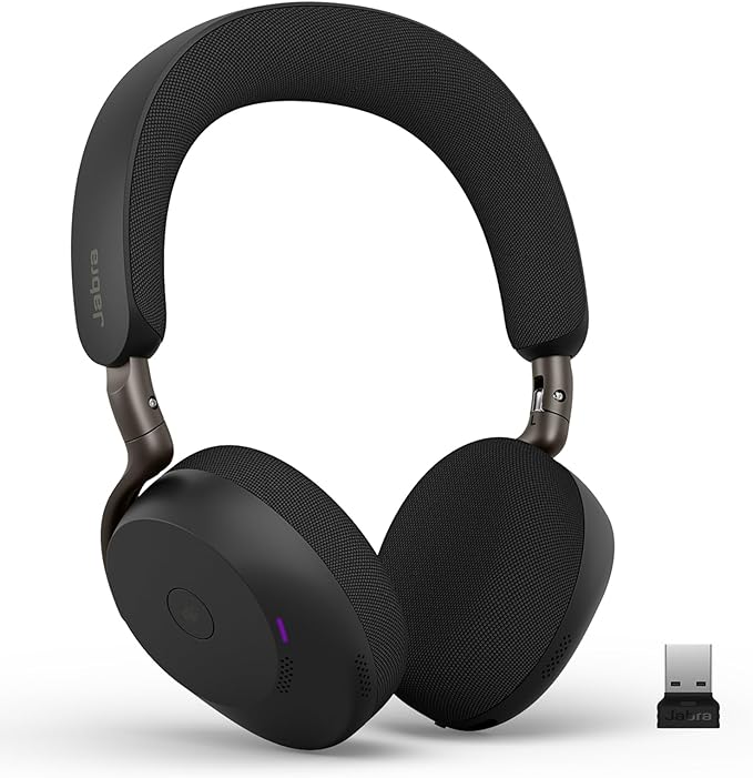 Jabra Evolve3 75 MS Stereo, Link 390 USB-A, Black