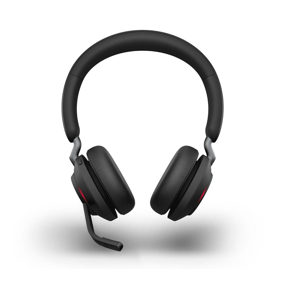 Jabra Evolve2 65 USB-A MS Stereo Wireless Headset in Black with Jabra Link380 (Refurbished)