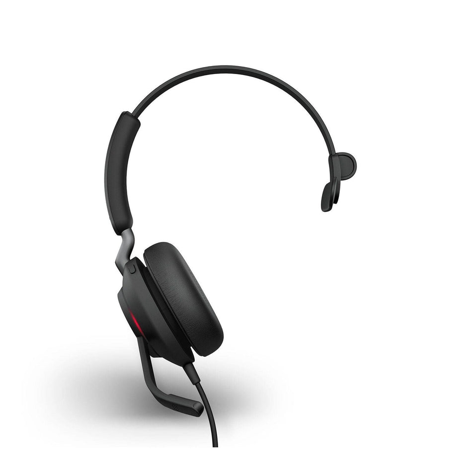 Jabra Evolve2 40 Mono USB-A MS Corded Headset (Refurbished)
