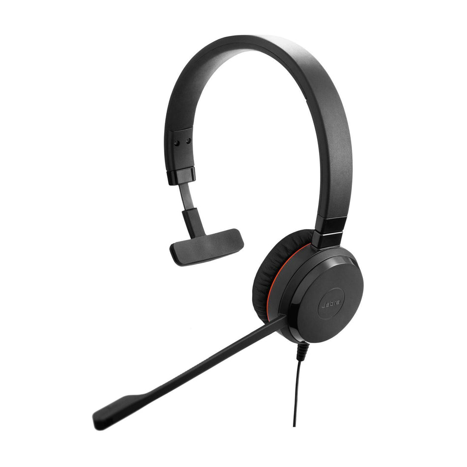 Jabra Evolve 30 UC Mono Headset for PC Home Office (Refurbished)