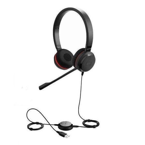 Jabra Evolve 30 II MS Stereo Corded Headset (Refurbished)