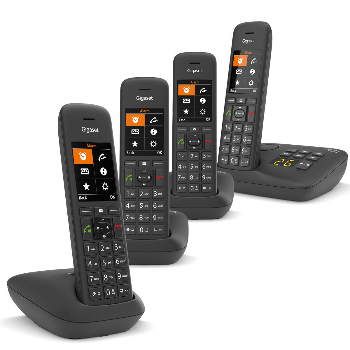  Quad Handset with Answer Machine - 7